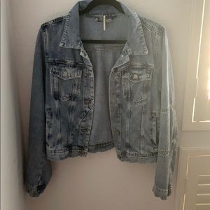 Free People Rumors Denim Jacket